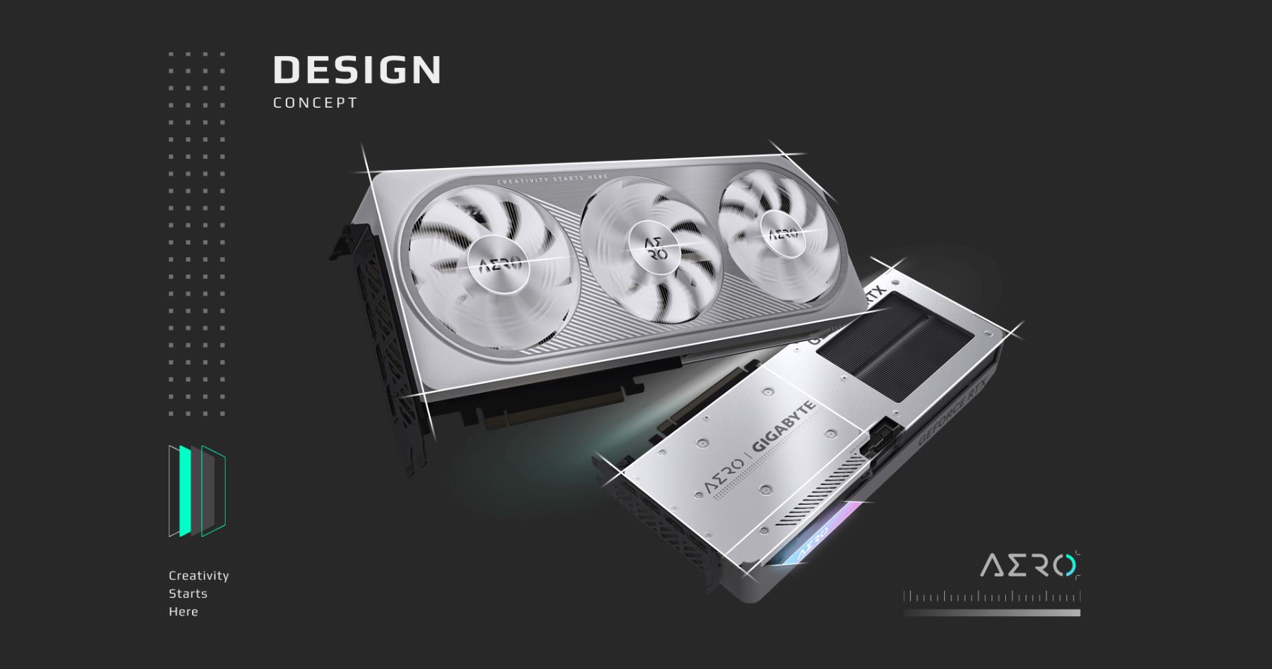GIGABYTE NVIDIA RTX4070 AEROモデル GeForce RTX™ 4070 AERO OC 12G Key Features | Graphics Card